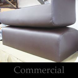 Commecial Upholstery. Restaurant booths upholstery